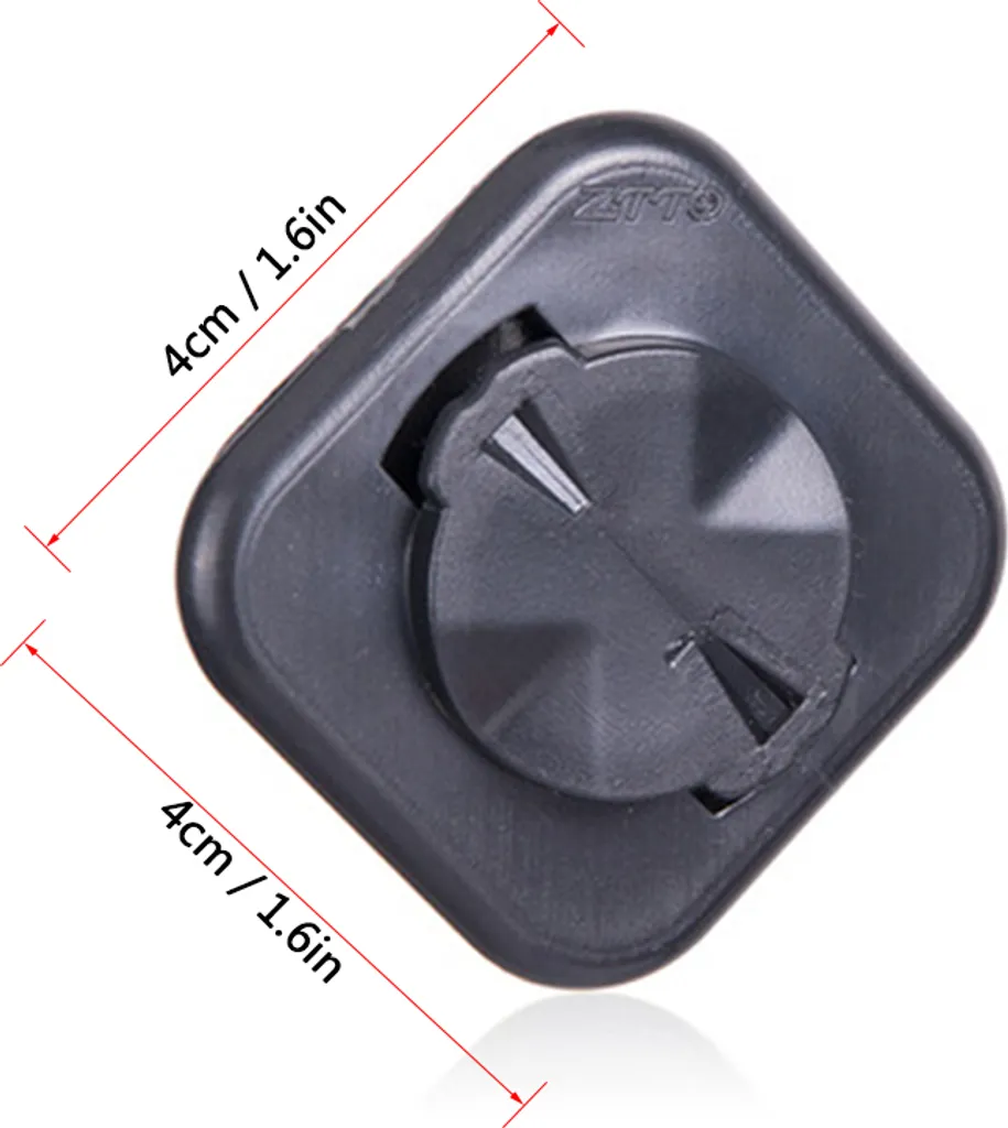 Adaptateur pour ordinateur de vélo Garmin - Support GPS robuste noir - 3