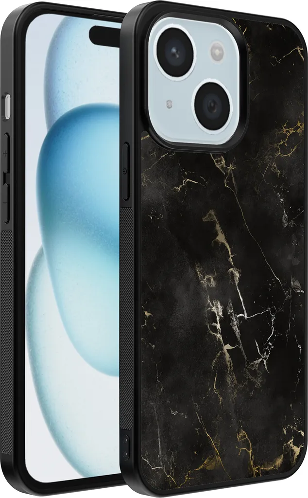 Cover iPhone 15 Plus Effetto Marmo - Protezione Garantita