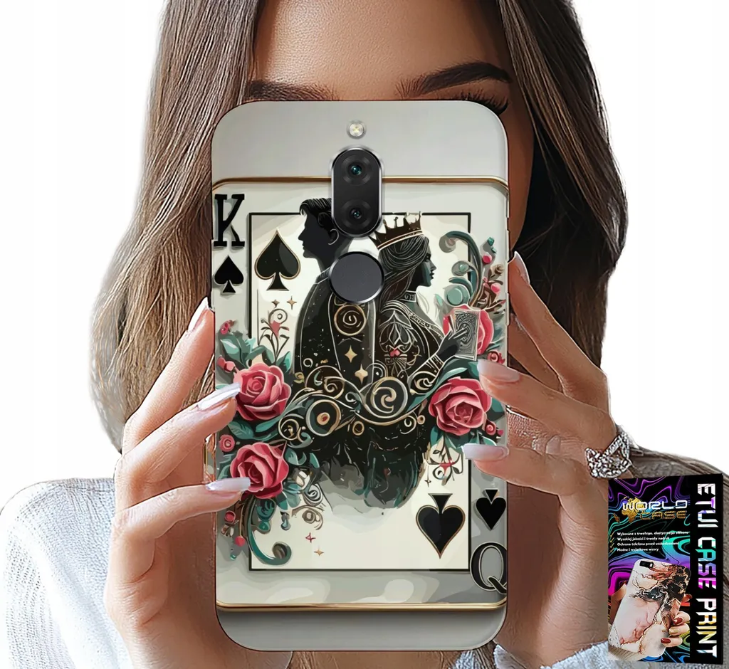 Protezione Totale Huawei Mate 10 Lite - Cover Poker e Vetro Display