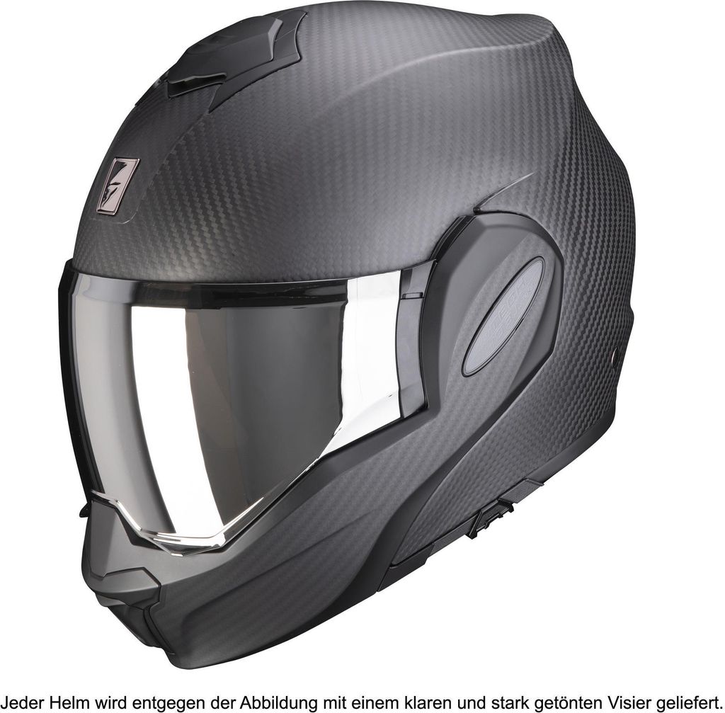 Motocyklová prilba SCORPION EXO-TECH EVO CARBON, matná Obrázok produktu 