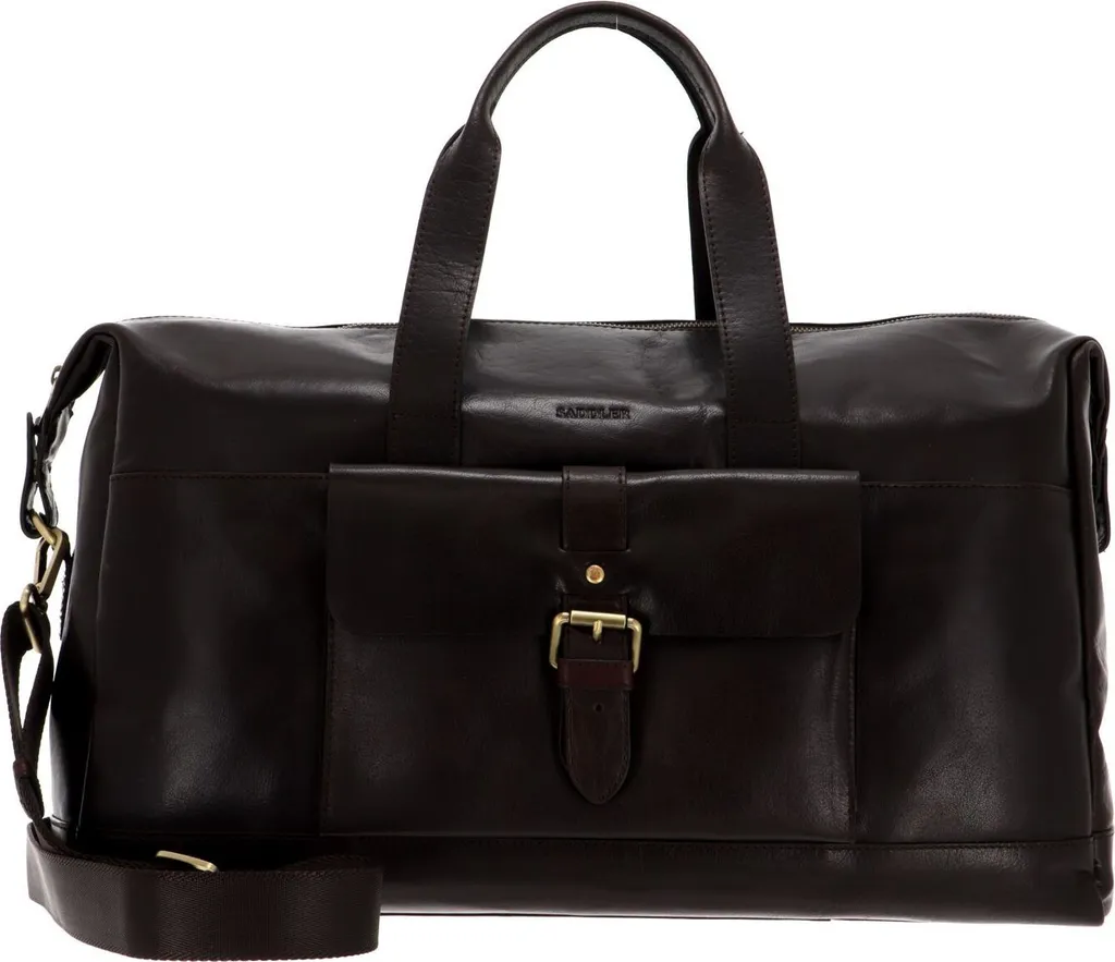 Sac de Voyage Weekend en Cuir avec Compartiment PC Portable Charles