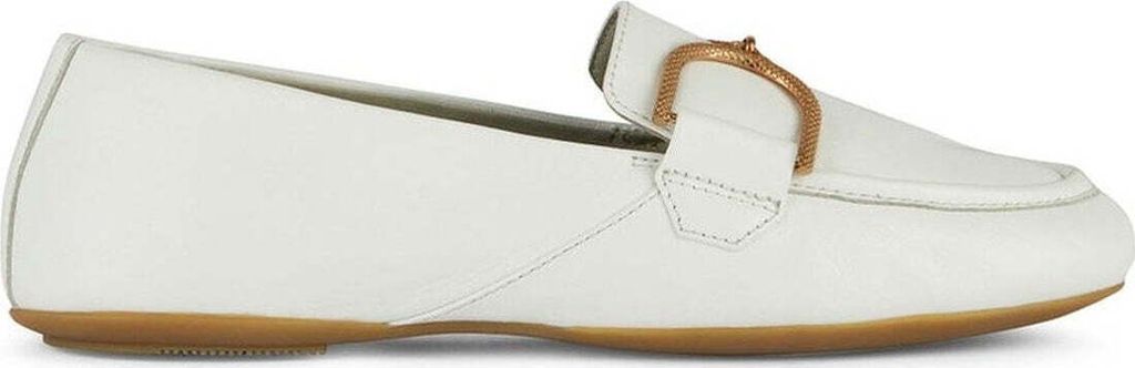 Geox Damen Mokassins D45MUI 000TU C1000 Farbe: Weiß Größe: 36