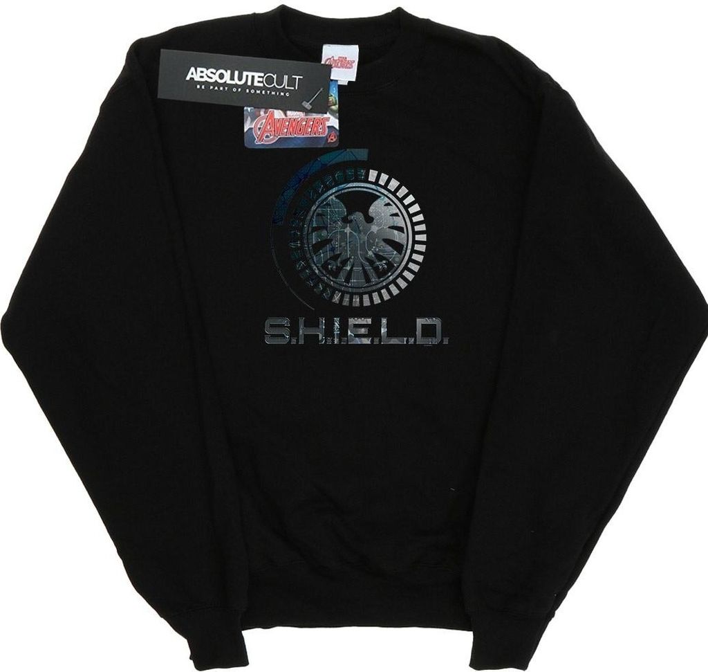 Marvel - "Agents of SHIELD" Sweatshirt für Damen BI2978 (XL) (Schwarz)
