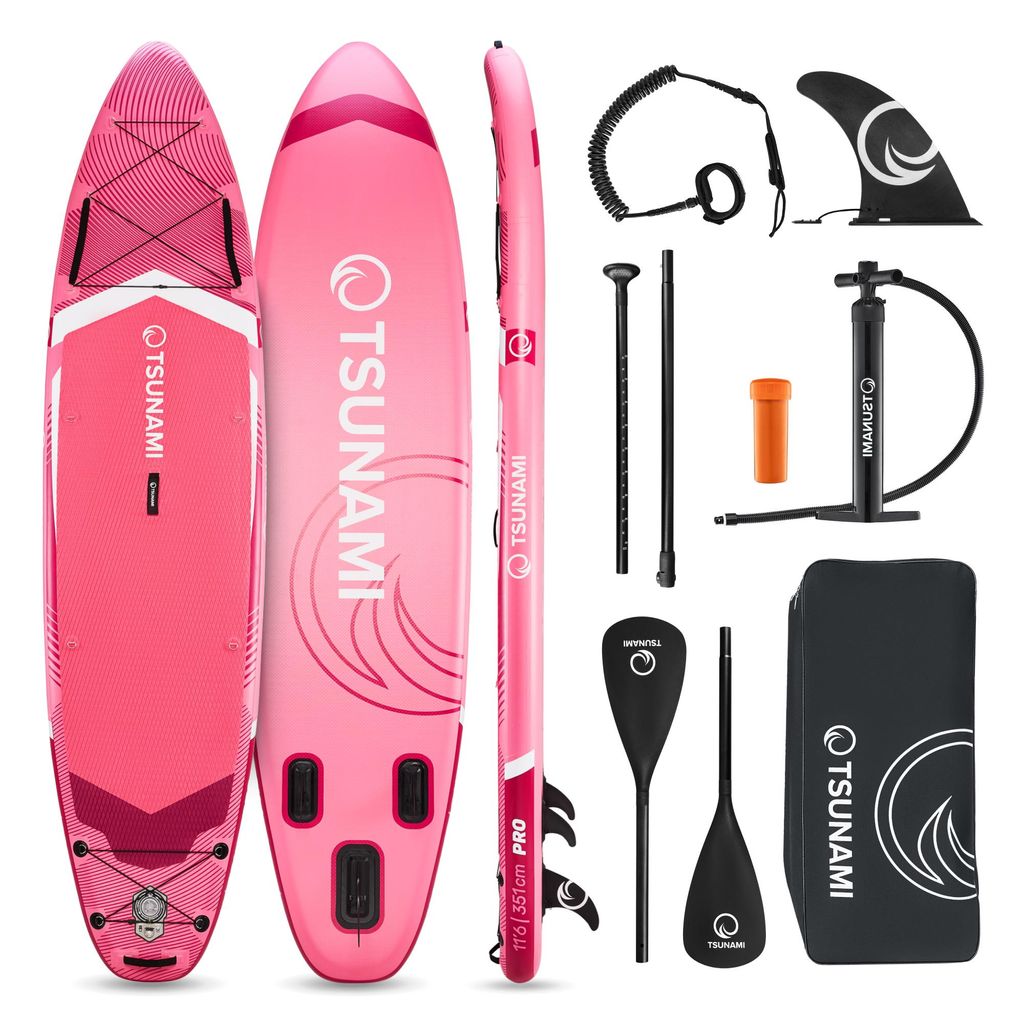 TSUNAMI SUP Board PRO 350 cm, aufblasbar, Stand Up, Paddle Produktbild 