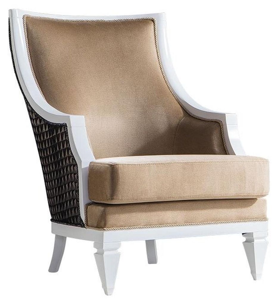 Moderne Wohnzimmer Sofagarnitur Polster Dreisitzer Designer Sessel 3tlg