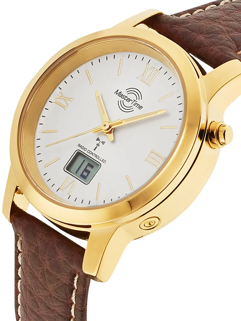 Master Time MTLA-10299-13L Orologio Classico Donna Pelle Marrone - 5