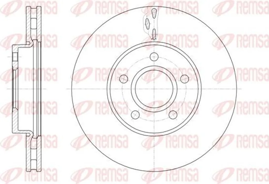 Disque de frein pour Ford Focus et C-Max - Réparation système frein