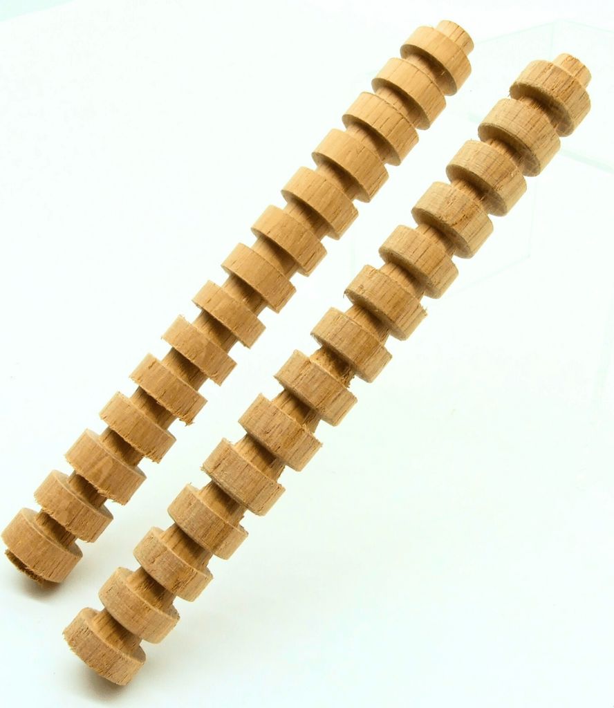 2 x Spirale aus Eichenfässern - Ungetoastet - Whiskey aus Irland, Holzspiralen, Eichen Infusion Flasche Spiral