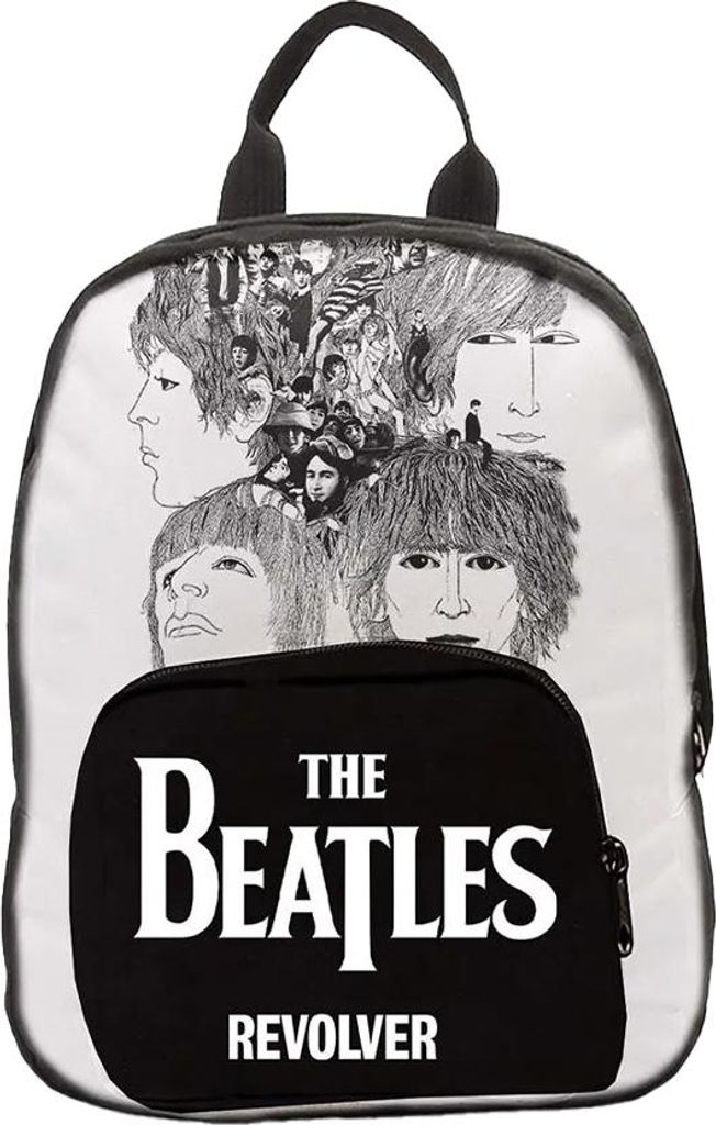 The Beatles - "Revolver" Mini-Rucksack für Herren/Damen Uni RO15249 (Einheitsgröße) (Schwarz)