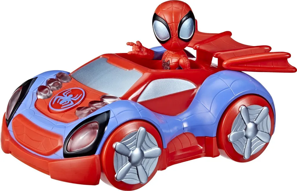 Véhicule Spidey Web Crawler Lumineux : Jouet Interactif Marvel Hasbro