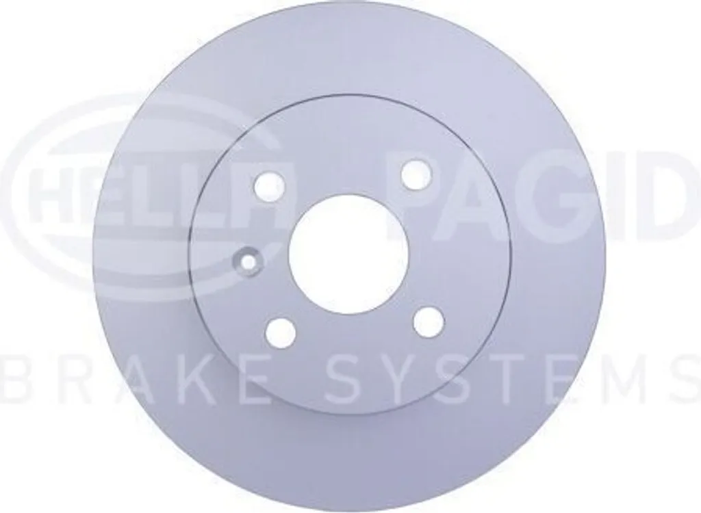 Disque de frein anti-vibration HELLA 569116 pour Meriva X03