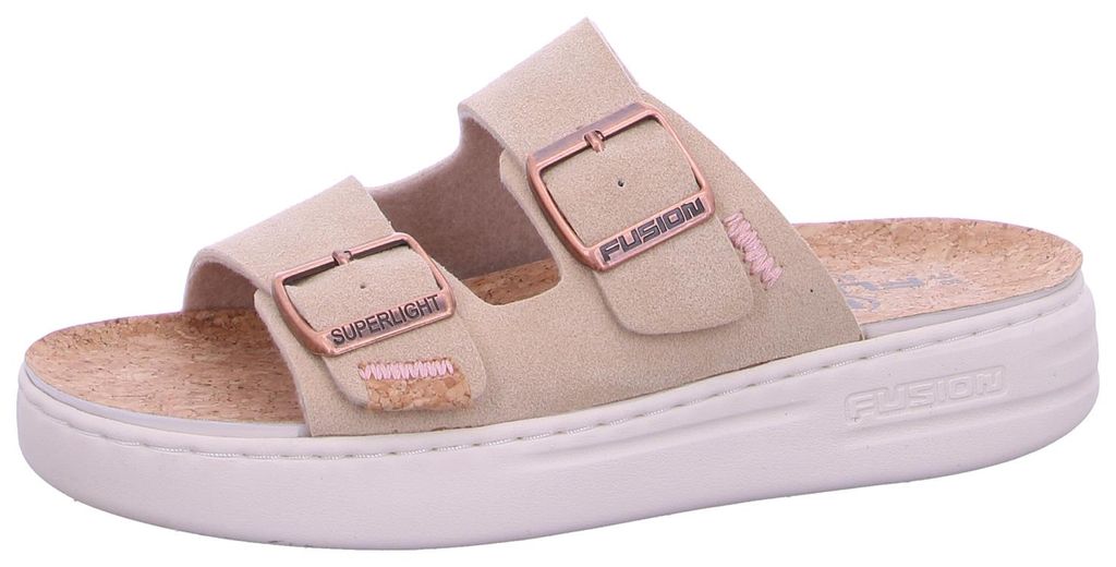 Fusion Pantolette Beige