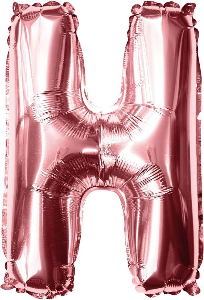 Oblique Unique Folien Luftballon Buchstabe H Geburtstag JGA Produktbild 