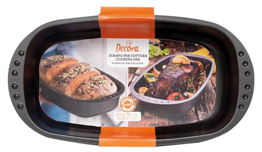 Brotbackform 37x20x7 cm DECORA Produktbild 