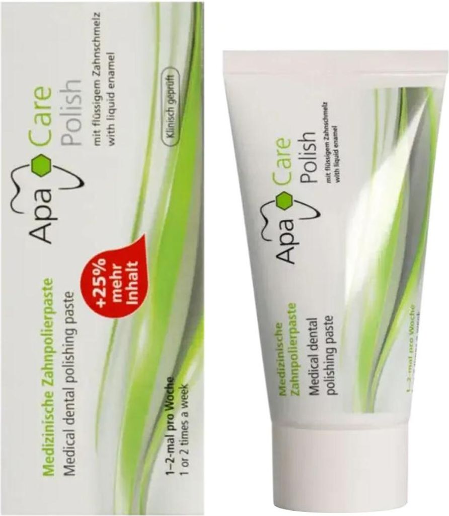 Apacare Polish Zahnpolierpaste 20 ml Produktbild 