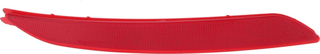 Rückseitiger linker Stoßfängerreflektor Nr. 924053X200 Stoßfängerreflektor Seitenmarkierung für Hyundai Elantra 2014-2016 ABS Rot.