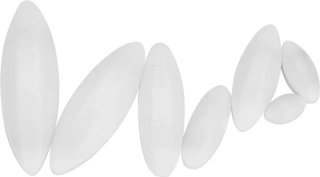 7x Ancorette Magnetiche PTFE Tipo A - Materiali Laboratorio Resistenti