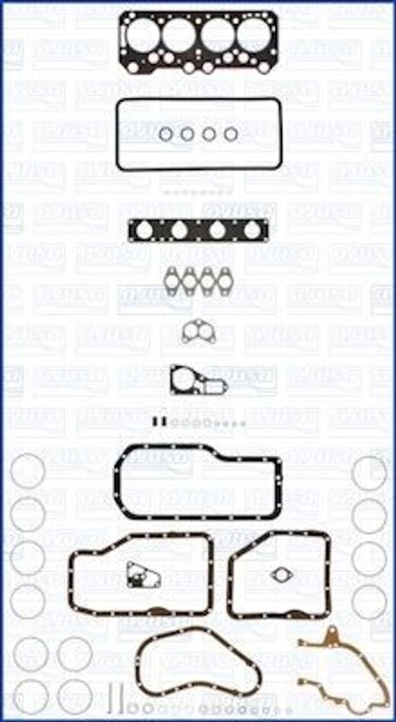 AJUSA 50035400 Motor-Dichtungsvollsatz Dichtsatz passend für PEUGEOT 505 (551A) 504 Cabriolet 504 (A, M) 504 Coupe 505 Break (551D) 604 (561A)