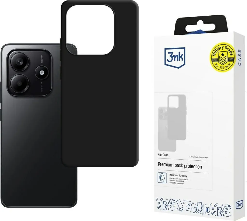 Etui 3Mk Matt Case Do Redmi Note 14 4G