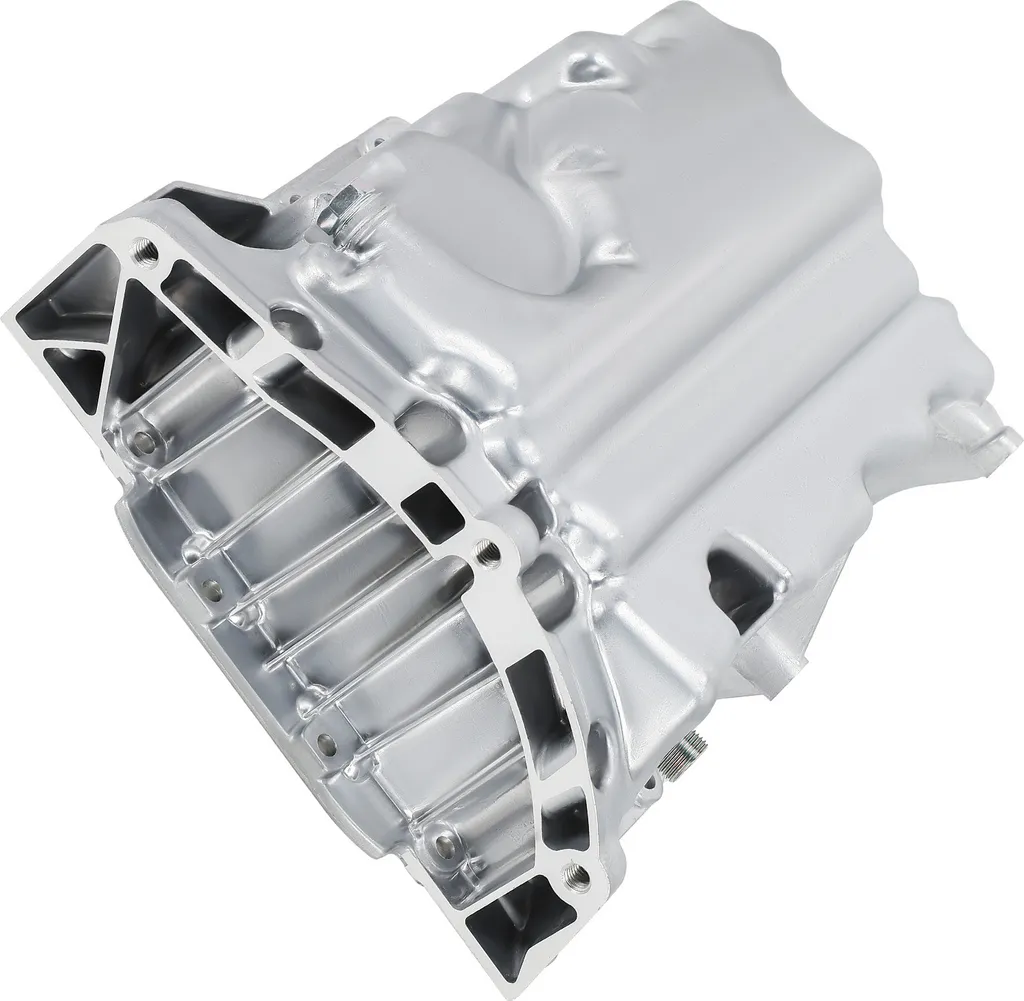 Carter d'huile robuste 04C103603D en aluminium argenté haute qualité