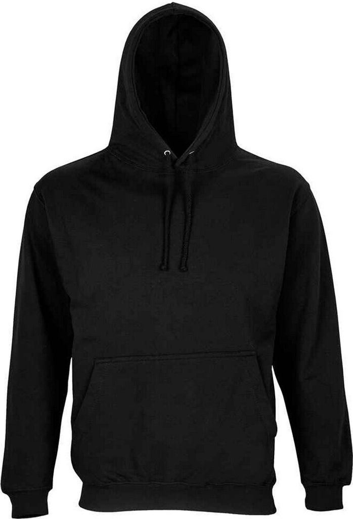 SOLS - "Condor" Kapuzenpullover für Herren/Damen Uni PC5182 (S) (Schwarz)