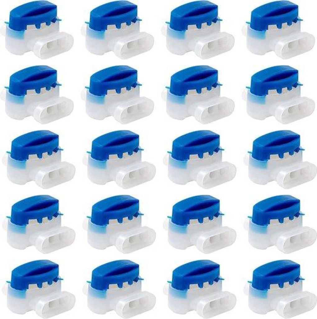 Gel-Verbinder – 20 Stück – Kabelverbinder – Kabelverbinder für Begrenzungsdraht – Modell 314 – Wasserdichte Kabelklemme – für Mähro...