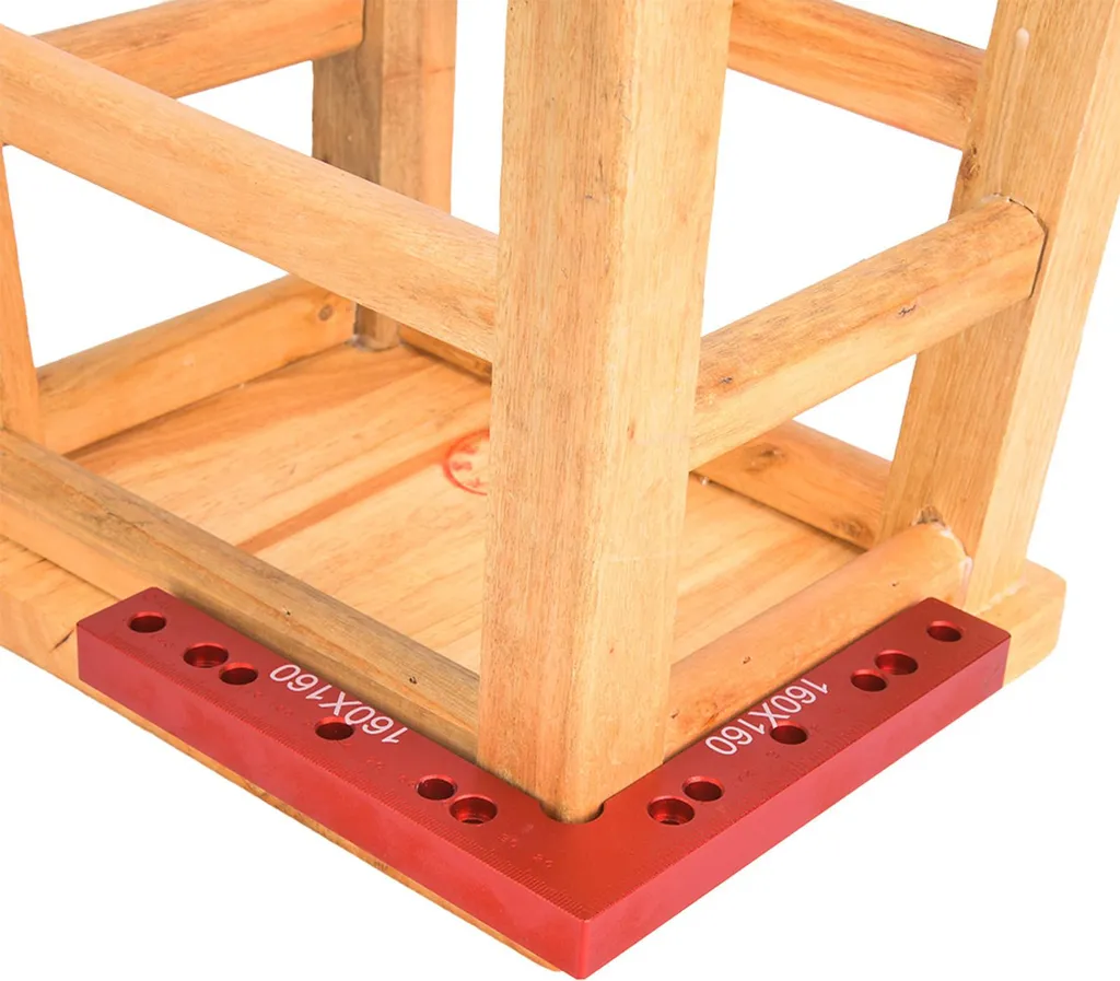 Équerre pour assemblage bois et menuiserie 90° format 160 x 160 mm - 5