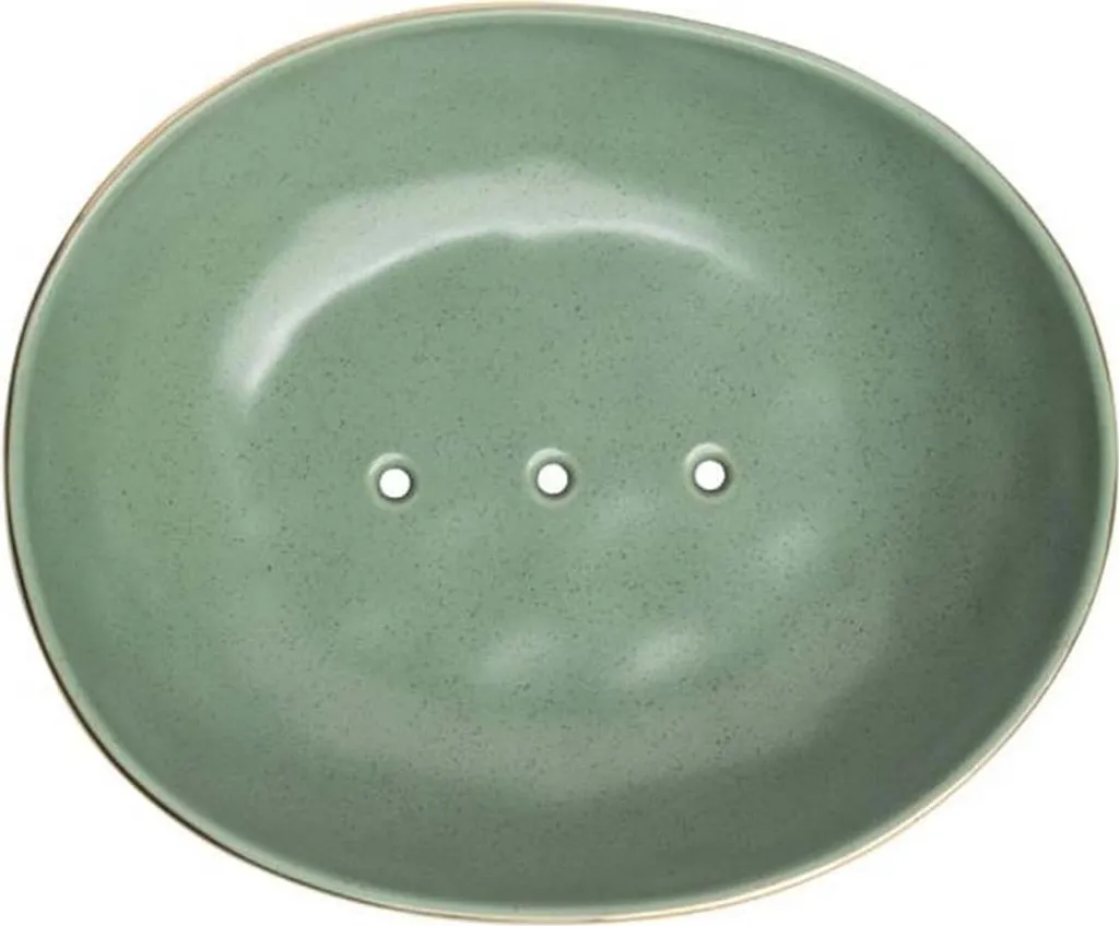 Portasapone in Ceramica Alto Oliva - Per Sapone Naturale e Bio