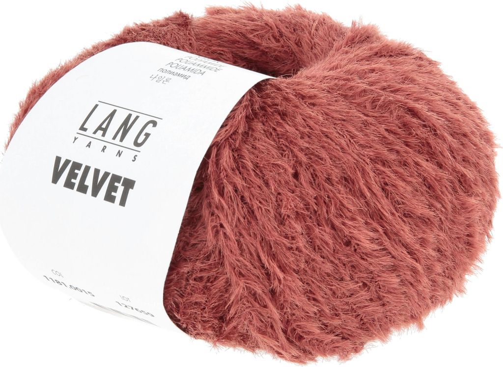Lang Yarns - Velvet 0015 kupfer