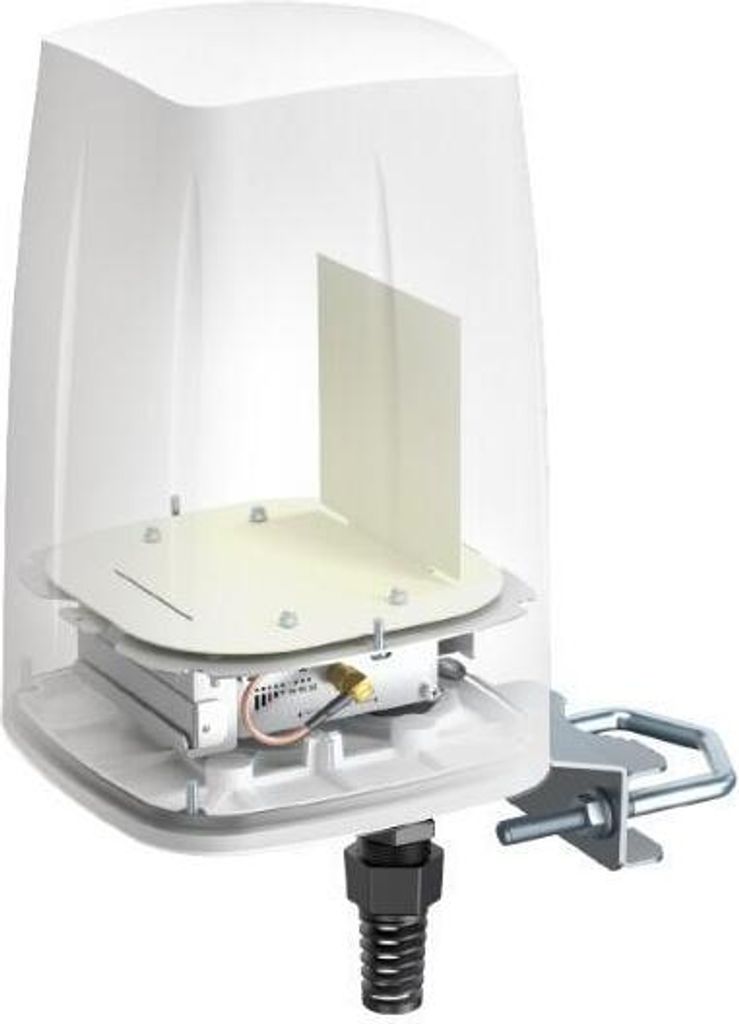 QuWireless QuSpot, 4 dBi, 0.694-0.96/1.7-2.2/2.2-2.7 GHz, 2 / 4 dBi, 50 Ohm, 360°, 35°