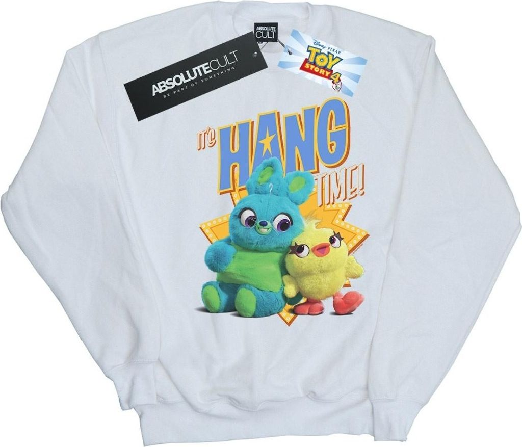 Disney - "Toy Story 4 It's Hang Time" Sweatshirt für Herren BI50206 (3XL) (Weiß)