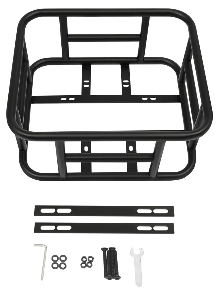 Panier arrière de vélo amovible : bagagerie cycliste à fixation 16 trous