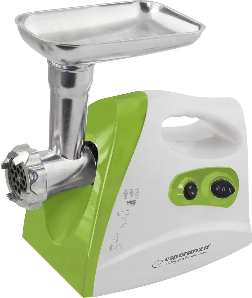 Hachoir à viande puissant 600W Esperanza EKM012G muni de lames en inox