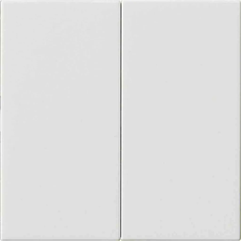 Commande double pour éclairage Gira 536203 S3000 System 55 blanc brillant - 2