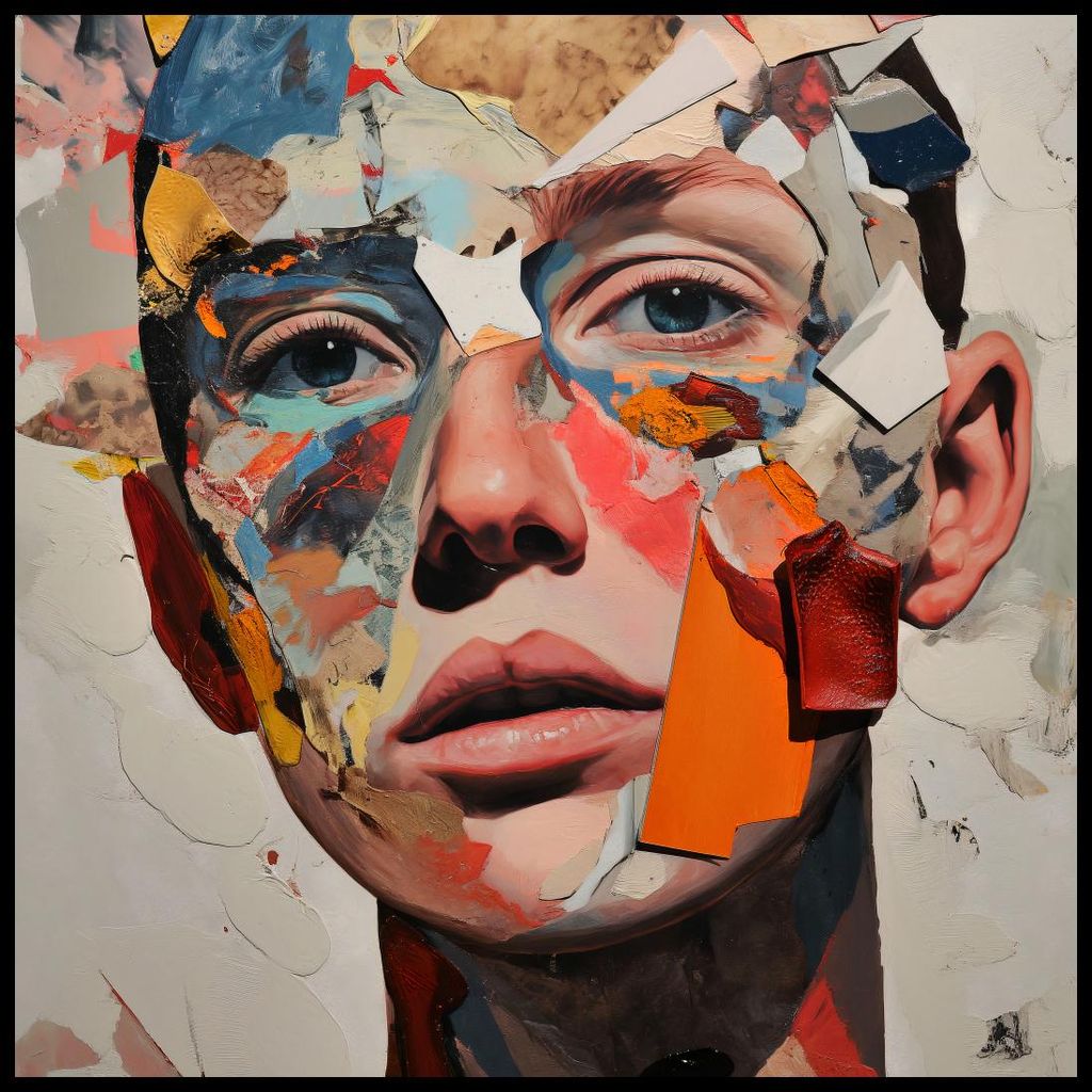 Plakat 70x70cm Selbstaufteilung