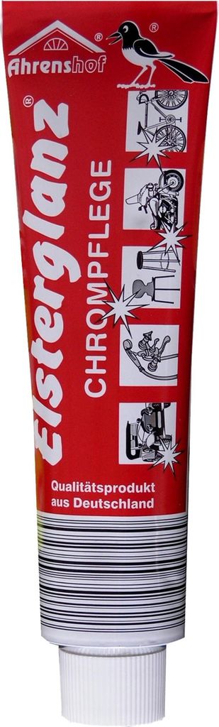 Elsterglanz Chrompflege 150ml - reinigt, poliert und konserviert (1er Pack)