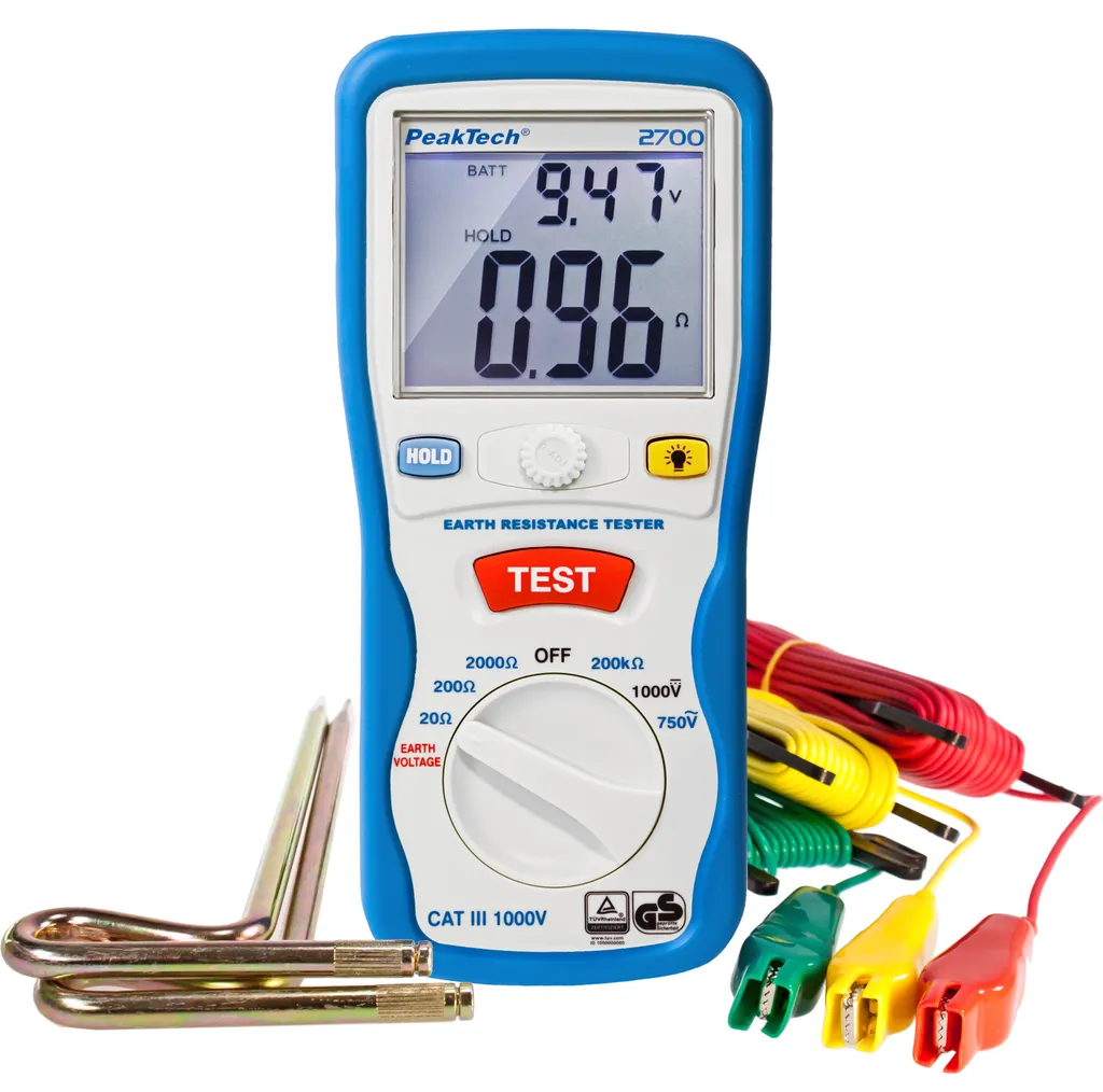 Détectez les défauts de terre avec le PeakTech 2700 - Sécurité Totale - 8