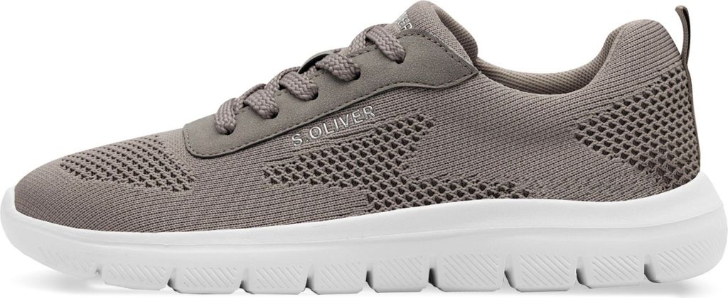 s.Oliver Damen Sneaker Schnürung Halbschuh Schnürschuh 5-23622-44, Größe:42 EU, Farbe:Grau