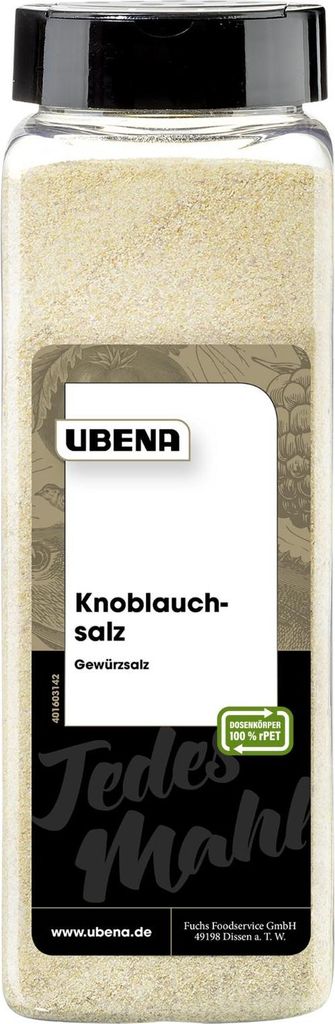 UBENA 712213000 UBENA Knoblauchsalz Gewürz, 900,0 g Zdjęcie produktu 