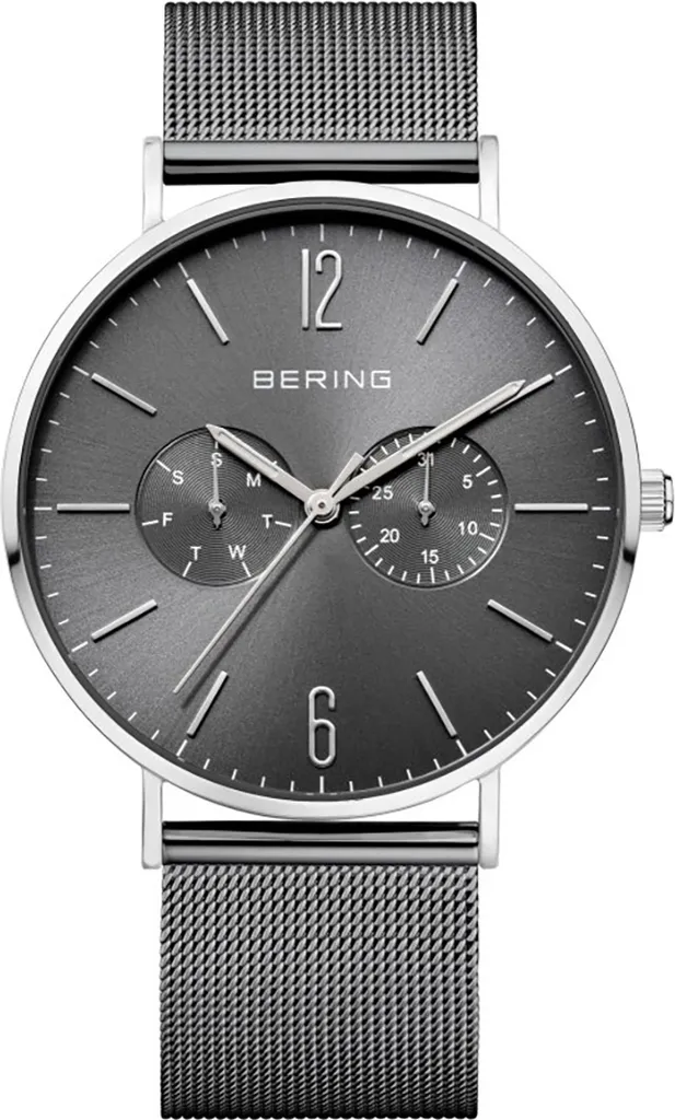 Montre Bering Homme Classic Anti-rayures pour Poignet Sensible