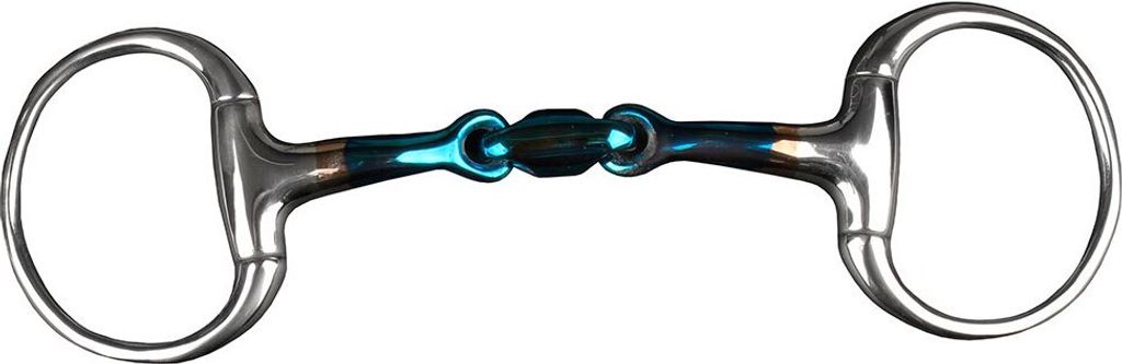 Horka Double Jointed Eggbutt Sweet Iron 14 Mm Trense 13.5 cm 13.5 cm