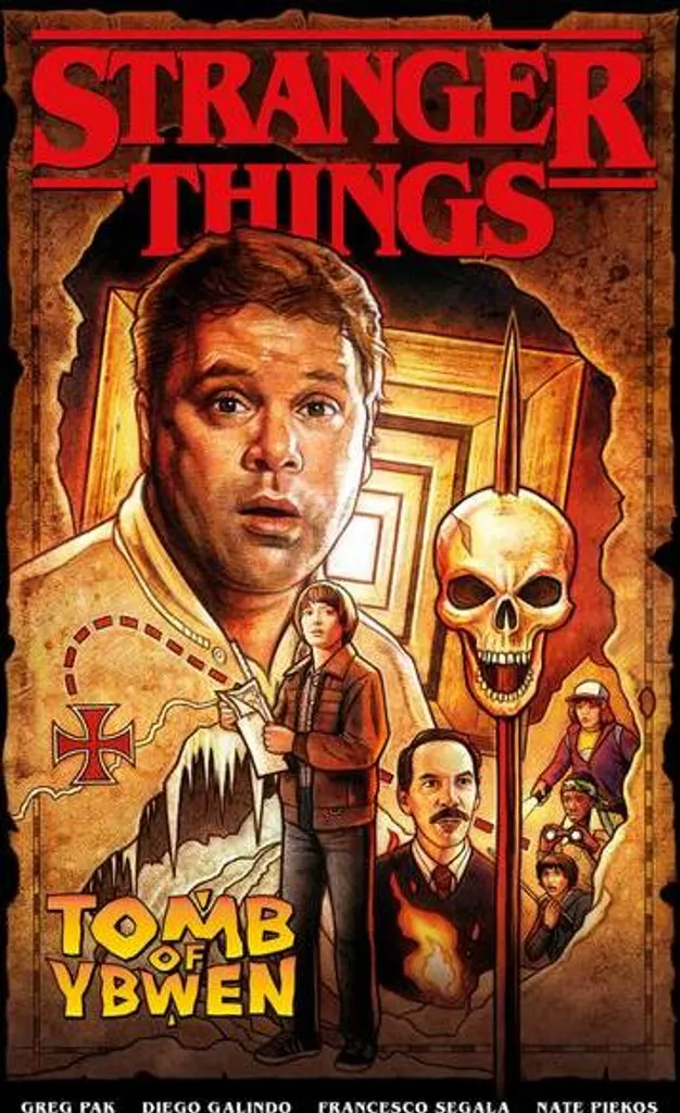 Livre Stranger Things, cadeau idéal fan série The Tomb of Ybwen