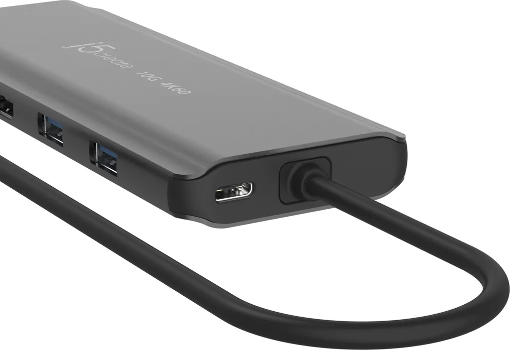 Adaptateur Multi-Écran USB-C J5Create JCD398-N pour Double Écran 4K - 3