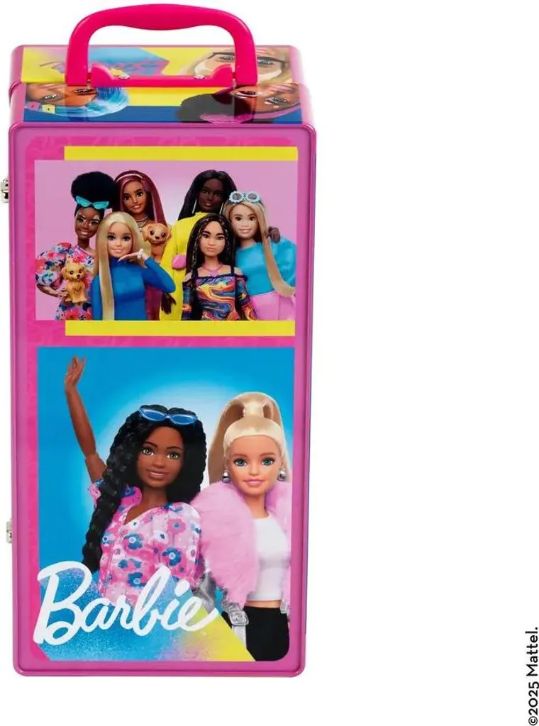 Valise Barbie Klein Theo rigide avec compartiments pour accessoires - 15