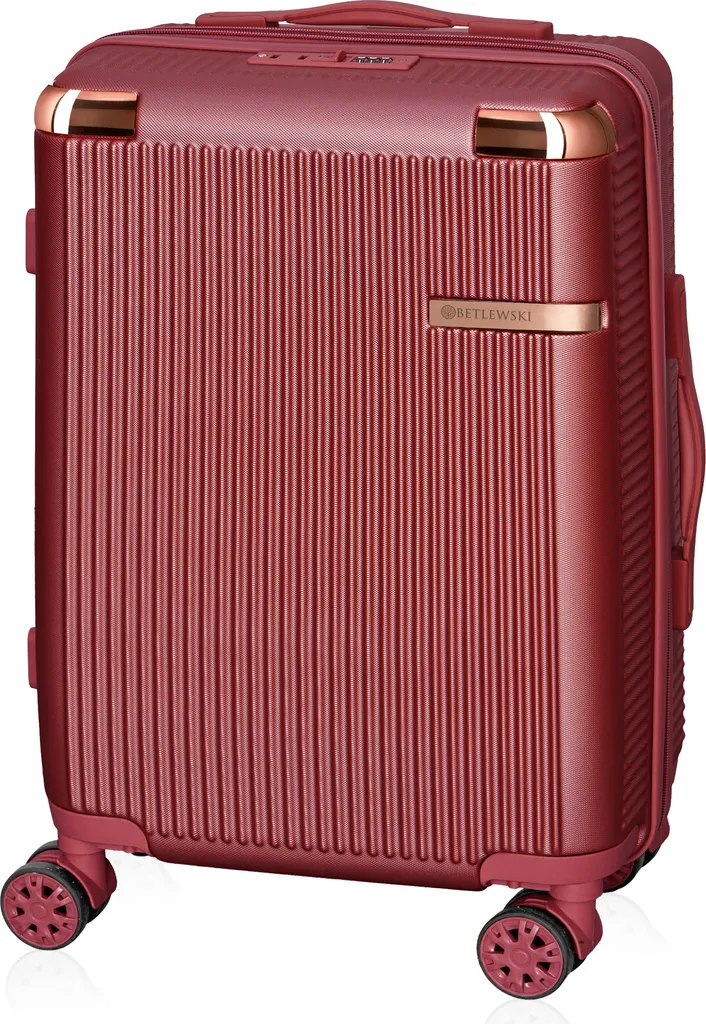Valigia Cabina BWA-029 S NEBULA Bordeaux ABS Anti-urto 4 Ruote