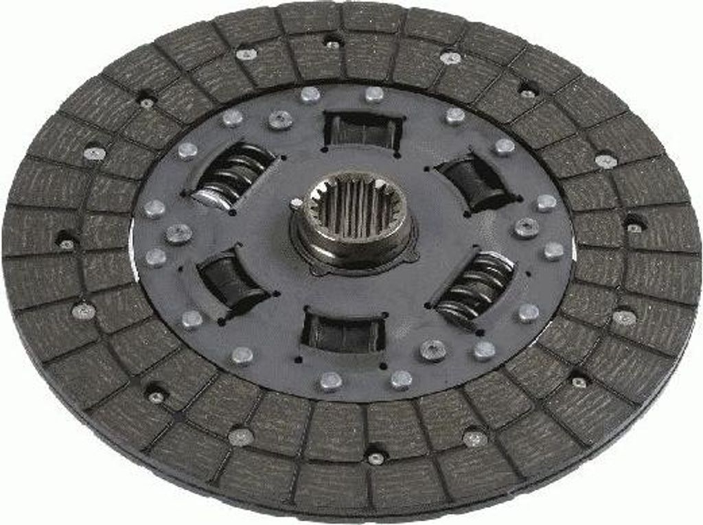 SACHS 1878 600 542 Kupplungsscheibe OE 3125012412 kompatibel mit Previa, Corolla, Avensis