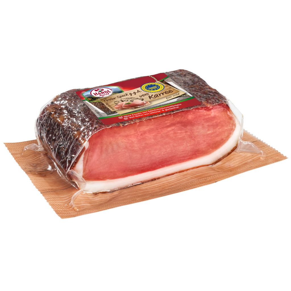 Handl Tyrol Tiroler Speck IGP Lard maigre en carrés 300g Image du produit 