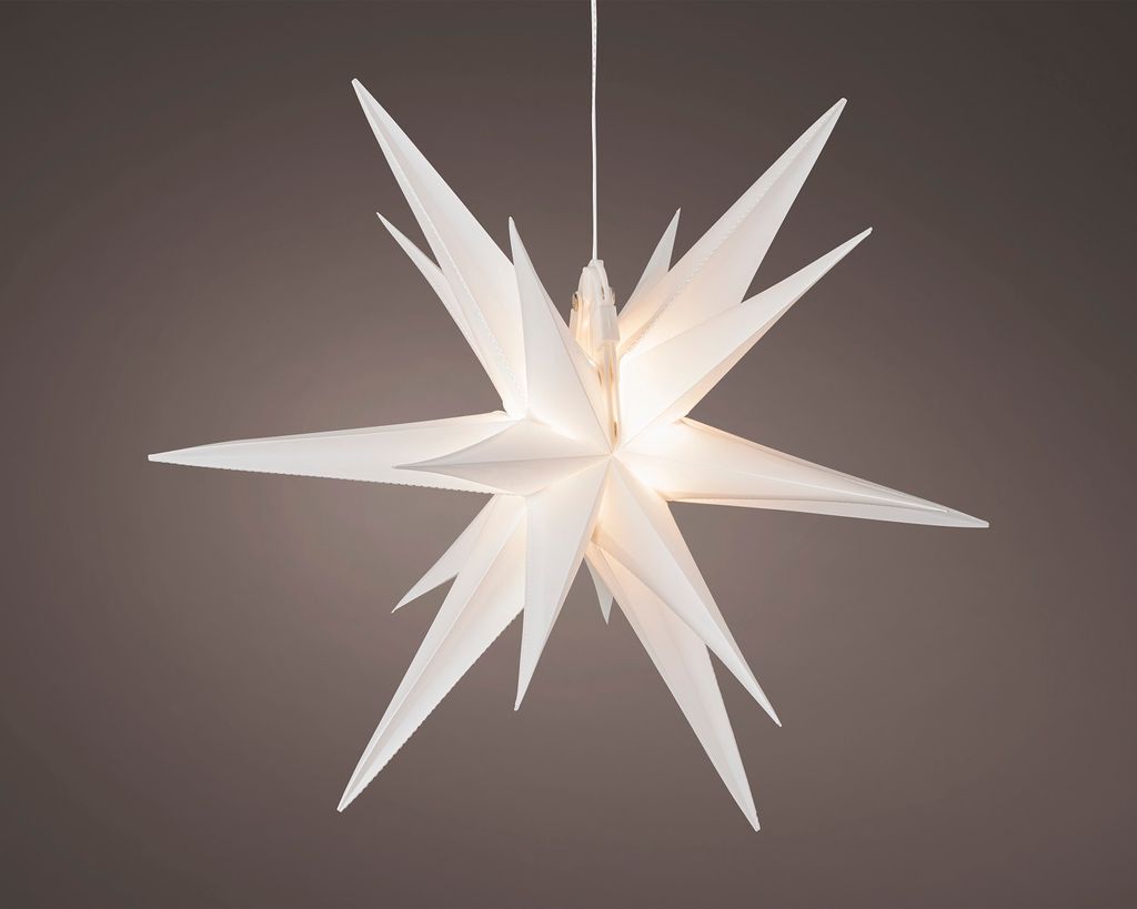étoile Lumineuse Blanche Décoration Lumineuse Led - Lumineo Image du produit 
