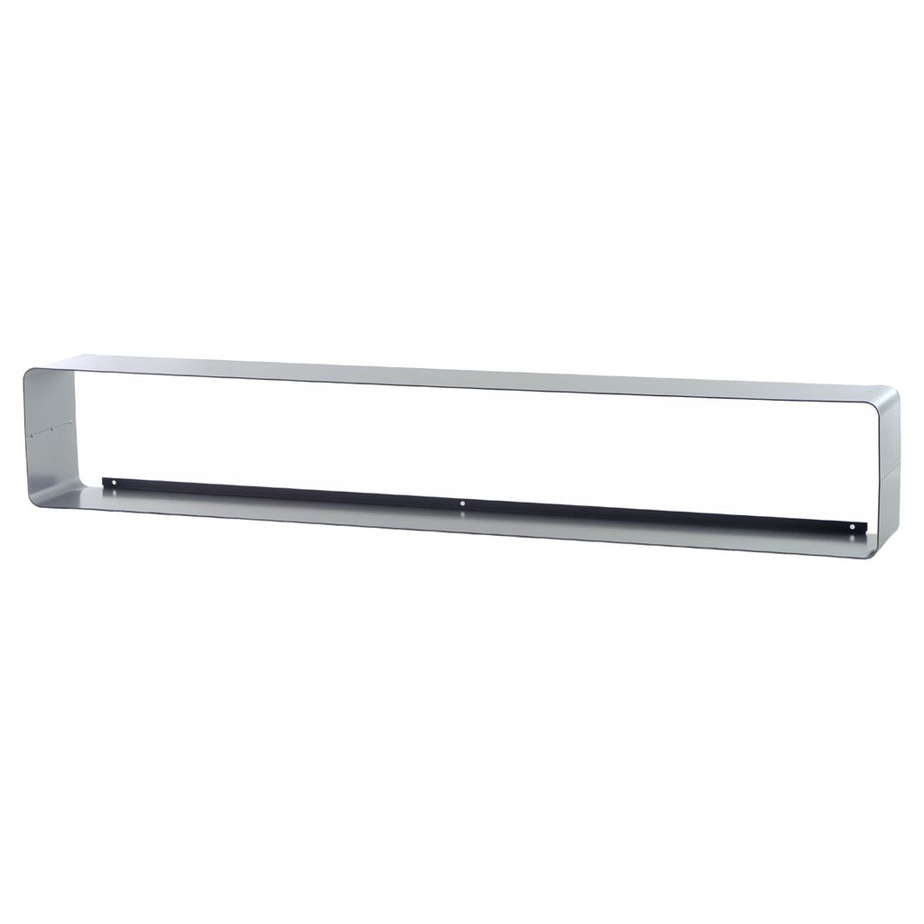 DESIGN DVD WANDREGAL CUBE L | 120cm Metall Retro Regal für Produktbild 