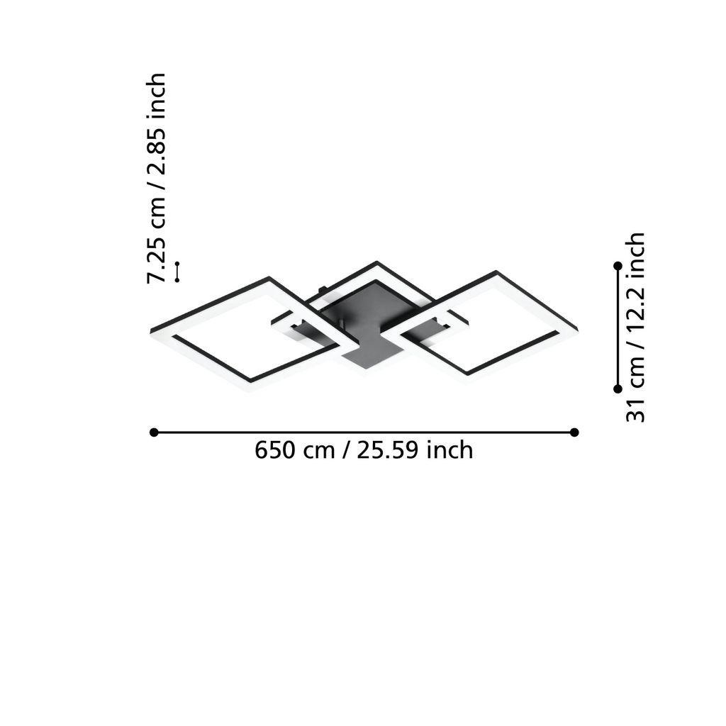 EGLO Paranday-Z, Lámpara de techo inteligente, ZigBee, , Imagen del producto 